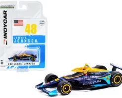 2021 Dallara IndyCar, #48 Jimmie Johnson - Greenlight 11501/48 - 1/64 Scale Diecast Model Toy Car