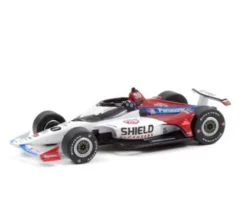 NTT IndyCar Series, #30 Takuma Sato / Rahal Letterman Lanigan Racing, Shield Cleansers (Road Course Configuration) - Greenlight 11516/48 - 1/64 Scale Diecast Model Toy Car
