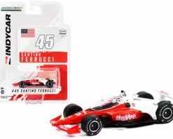 2021 NTT IndyCar Series, #45 Santino Ferrucci / Rahal Letterman Lanigan Racing, Hy-Vee - Greenlight 11521/48 - 1/64 Scale Diecast Model Toy Car
