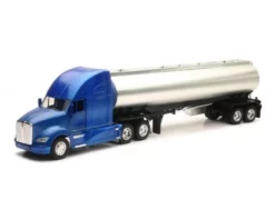 Kenworth T700 Oil Tanker, Blue - New Ray 12223E - 1/32 Scale Model Replica