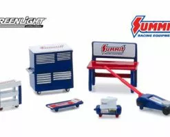 Summit Racing Equipment, Blue - Greenlight 13176/48 - 1/64 Scale Diecast Accessory