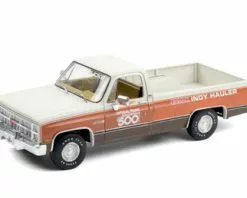 ModelToyCars 1983 GMC Sierra Classic 1500 67th Annual Indianapolis 500 Mile Race Official Truck, Cream/Ivory And Orange - Greenlight 13564 - 1/18 Scale Diecast Model Toy Car