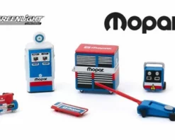 Greenlight Shop Tool Accessories Pack, MOPAR Parts & Service - 16040/48 - 1/64 Scale Diecast Accessory
