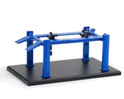 Auto Body Shop - Four-Post Lifts, Blue - Greenlight 16100A/48 - 1/64 Scale Diecast Accessory