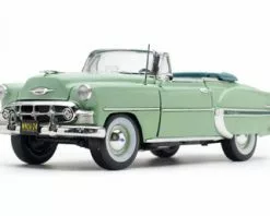 1953 Chevy Bel Air Open Convertible, Surf Green - Sun Star 1624 - 1/18 Scale Diecast Model Toy Car