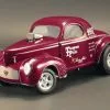 1941 Gasser, Burgundy - Acme 1800909 - 1/18 Scale Diecast Model Toy Car