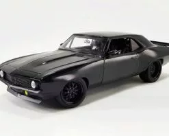 1969 Chevy Camaro - Convict, Black - GMP 18935B - 1/18 Scale Diecast Model Toy Car