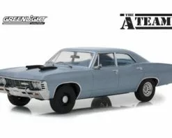 1967 Chevy Impala Sedan Hard Top, The A-Team - Greenlight 19047 - 1/18 Scale Diecast Model Toy Car