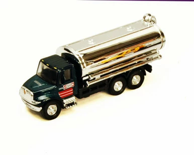 International Oil Tanker, Black - Showcasts 2105DC - 1/43 Scale Diecast Model Toy Car
