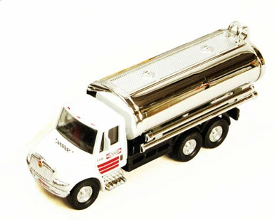 International Oil Tanker, White - Showcasts 2105DC - 1/43 Scale Diecast Model Toy Car