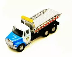 International Rollback Tow Truck, Blue - Showcasts 2106D - 1/43 Scale Diecast Model Toy Car