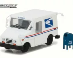 United States Postal Service, White - Greenlight 29888/48 - 1/64 Scale Diecast Model Toy Car