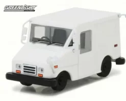 Long Live Undecorated Mail Delivery Truck, White - Greenlight 29911 - 1/64 Scale Diecast Car