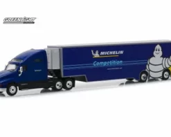 Greenlight Kenworth T2000 Michelin Sport Michelin Transporter- 30056/24 - 1/64 Scale Diecast Model Toy Car