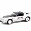 1980 Pontiac Firebird Trans Am T/A 64th Annual Indianapolis 500 Mile Race, White And Black - Greenlight 30226/48 - 1/64 Scale Diecast Model Toy Car