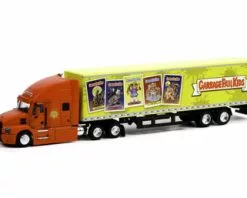 2019 Mack Anthem 18 Wheeler Tractor Trailer, Garbage Pail Kids - Greenlight 30262, 1/64 Diecast Car