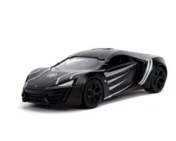 Jada Toys Lykan Hypersport Hard Top, Black Panther - Jada 30302 - 1/32 Scale Diecast Model Toy Car