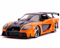 Jada Toys Mazda Rx-7 Hardtop, Fast And Furious - Jada 30732 - 1/24 Scale Diecast Model Toy Car