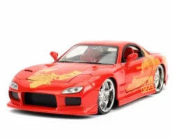 Jada Toys Mazda RX-7 Hardtop, Fast & Furious - Jada 30747 - 1/24 Scale Diecast Model Toy Car