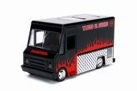 Jada Toys Taco Truck, Black - Jada 30879DP1 - 1/32 Scale Diecast Model Toy Car