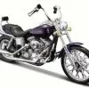 Maisto 2001 Harley-Davidson FXDWG Dyna Wide Glide, Metallic- 31360-34 - 1/18 Scale Diecast Motorcycle