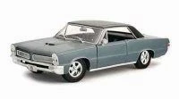 1965 Pontiac GTO HURST, Blue - Maisto 31885 - 1/18 Scale Diecast Model Toy Car
