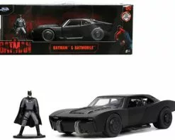 Batmobile With Batman Diecast Figurine, The Batman - Jada Toys 32042 - 1/32 Scale Diecast Car