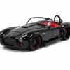 1965 Shelby Cobra 427 S/C, Black - Jada Toys 32704 - 1/24 Scale Diecast Model Toy Car