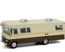 1972 Condor II RV, Beige/Tan And Brown - Greenlight 33200B/48 - 1/64 Scale Diecast Model Toy Car