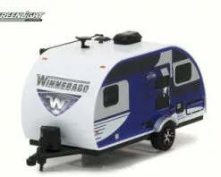 2016 Winnebago Winnie Drop 1710, Blue - Greenlight 34020D - 1/64 Scale Diecast Model Toy Car