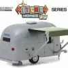 1961 Airstream Bambi Travel Trailer, Gray - Greenlight 34050F/48 - 1/64 Scale Diecast Model Toy Car
