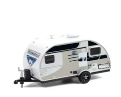 2016 Winnebago Winne Drop, Platinum Silver White - Greenlight 34110D/48 - 1/64 Scale Diecast Car