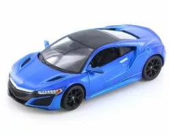 2018 Acura NSX Hardtop, Blue - Showcasts 34234 - 1/24 Scale Diecast Model Toy Car