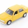 1971 Datsun 510 Hard Top, Yellow - Showcasts 34518 - 1/24 Scale Diecast Model Toy Car