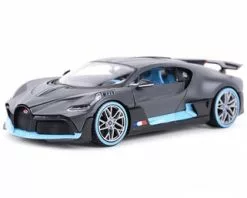 2019 Bugatti DIVO, Dark Gray - Showcasts 34526 - 1/24 Scale Diecast Model Toy Car