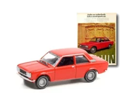 1972 Datsun 510, Orange - Greenlight 39080C/48 - 1/64 Scale Diecast Model Toy Car