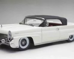 1958 Lincoln Continental MKIII Close Convertible, White - Sun Star 4709 - 1/18 Scale Diecast Car