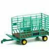 Bale Throw Wagon, Green - Greenlight 48060F/48 - 1/64 Scale Diecast Model Toy Car
