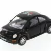 I Love NY Volkswagen New Beetle Hard Top, Black - Kinsmart 5028W-ILNY - 1/32 Scale Diecast Car