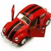 1967 Volkswagen Classical Beetle, Red - Kinsmart 5057DWS - 1/32 Scale Diecast Car (New, But NO BOX)