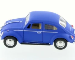 1967 Volkswagen Classic Beetle, Blue - Kinsmart 5057DM - 1/32 Scale Diecast Model Toy Car