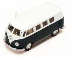 Kinsmart 1962 Volkswagen Classic Bus,- 5060D - 1/32 Scale Diecast Model Toy Car (Brand New, But NOT IN BOX)