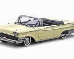 1959 Mercury Park Lane Convertible, Yellow - Sun Star 5152 - 1/18 Scale Diecast Model Toy Car