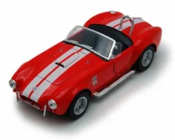 1965 Shelby Cobra 427 S/C Convertible, Red - Kinsmart 5322/4D - 1/32 Diecast Car (New, But NO BOX)