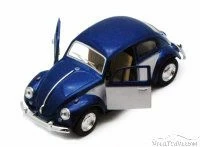 Kinsmart 1967 Volkswagen Beetle With - 5373D - 1/32 Scale Diecast Model (Brand New, But NOT IN BOX)