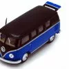 1962 Volkswagen Classical Bus, Blue - Kinsmart 5376D - 1/32 Diecast Car (Brand New, But NOT IN BOX)