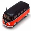 1962 Volkswagen Classical Bus, Orange - Kinsmart 5376D - 1/32 Scale Diecast Car (New, But NO BOX)