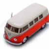 1962 Volkswagen Classical Bus, Orange - Kinsmart 5377D - 1/32 Scale Diecast Model Toy Car