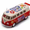 1962 Volkswagen Classical Bus, Red - Kinsmart 5377DF - 1/32 Diecast Car (Brand New, But NOT IN BOX)