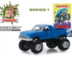 1955 Modified Monster Truck, Garbage Pail Kids-Buck Truck - Greenlight 54010C/48 - 1/64 Diecast Car
